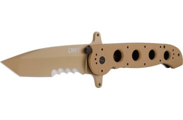 Image of CRKT M16-14 Big Dog Special Forces Veff Desert Tanto Folding Knife, Desert Tan M16-14DSFG