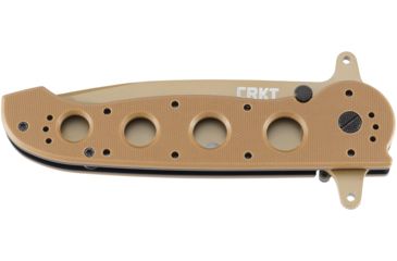 Image of CRKT M16-14 Big Dog Special Forces Veff Desert Tanto Folding Knife, Desert Tan M16-14DSFG