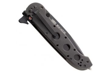 Image of CRKT M16-14 Glass Filled Nylon Law Enforcement - Tanto, Triple-point Serrations, Black Glass Filled Nylon Handle, Lawks - M16-14ZLEKC