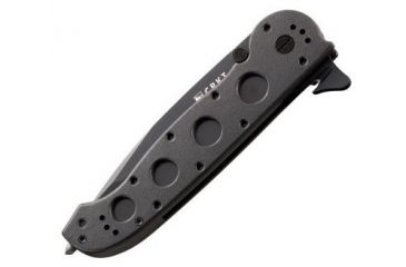 Image of CRKT M16-14 Glass Filled Nylon Law Enforcement - Tanto, Triple-point Serrations, Black Glass Filled Nylon Handle, Lawks - M16-14ZLEKC