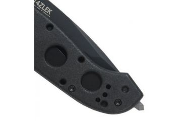 Image of CRKT M16-14 Glass Filled Nylon Law Enforcement - Tanto, Triple-point Serrations, Black Glass Filled Nylon Handle, Lawks - M16-14ZLEKC