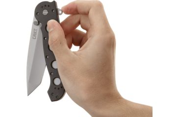 Image of CRKT M16 Z Series Big Dog Tanto Folding Knife, Plain Edge M16-04Z