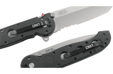 Image of CRKT M16 Z Series Big Dog Tanto Folding Knife, Triple Point Combo Edge M16-14Z