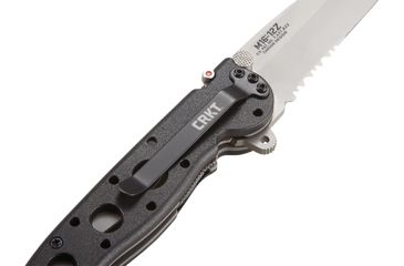 Image of CRKT M16 Z Series Mini Tanto Folding Knife, Triple Point Combo Edge M16-12Z