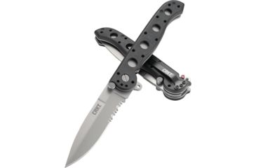 Image of CRKT M16 Z Series Spear Point Folding Knife, Combo Edge, Triple Point Serrations, M16-13Z