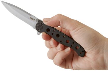 Image of CRKT M1601-SS Carson EDC Stainless Steel Folding Knife, Bead-Blast Blade M16-01S