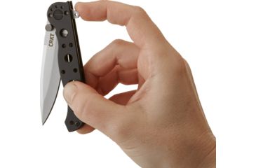 Image of CRKT M1601-SS Carson EDC Stainless Steel Folding Knife, Bead-Blast Blade M16-01S