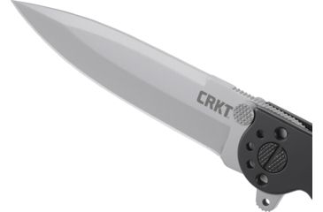 Image of CRKT M1601-SS Carson EDC Stainless Steel Folding Knife, Bead-Blast Blade M16-01S