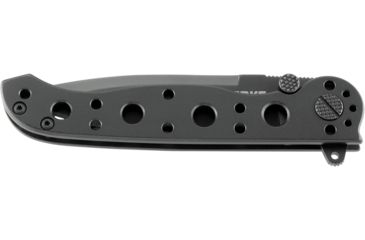 Image of CRKT M1601-SS Carson EDC Stainless Steel Folding Knife, Black Oxide Blade M16-01KS