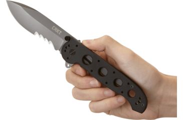 Image of CRKT M21 G10 Handle Spear Point Folding Knife, Veff Combo Edge M21-14G