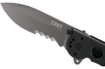 Image of CRKT M21 G10 Handle Spear Point Folding Knife, Veff Combo Edge M21-14G