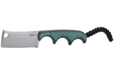 Image of Crkt Minimalist Cleaver Neck Knife 2.13'' Plain Edge W/shth