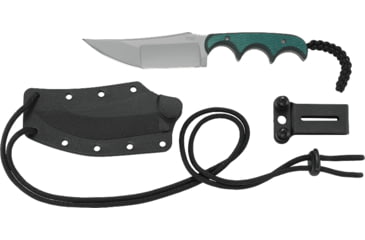 Image of CRKT Minimalist Katana Fixed Knife, 3.56in, 8Cr13MoV Blade, Resin Infused Fiber Handle, Plain Edge w/Sheath, 2394