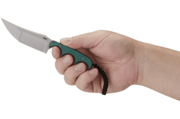 Image of CRKT Minimalist Katana Fixed Knife, 3.56in, 8Cr13MoV Blade, Resin Infused Fiber Handle, Plain Edge w/Sheath, 2394