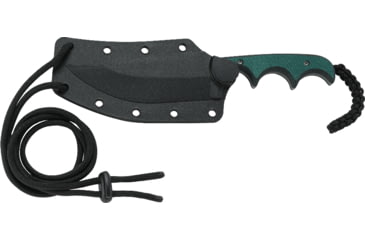 Image of CRKT Minimalist Katana Fixed Knife, 3.56in, 8Cr13MoV Blade, Resin Infused Fiber Handle, Plain Edge w/Sheath, 2394