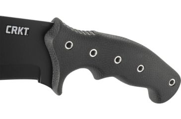 Image of CRKT Onion Chanceinhell Machete - 12in. Plain Blade, Rubberized Textured Handle, Nylon Sheath K910KKP