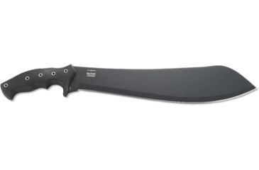 Image of CRKT Onion Halfachance Parang - 14in. Plain Blade, Rubberized Textured Handle, Nylon Sheath K920KKP