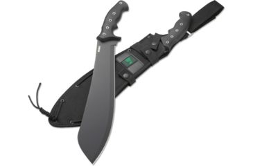 Image of CRKT Onion Halfachance Parang - 14in. Plain Blade, Rubberized Textured Handle, Nylon Sheath K920KKP