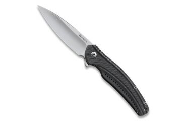 Image of CRKT Onion Ripple EDC Folding Knife, 2.78in Stainless Steel Blade and Gray Handle K401GXP
