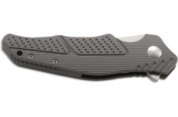 Image of CRKT Outrage by Ken Onion Folding Knife,3.19in Satin Drop Point Plain Blade,Aluminum Handle K320GXP