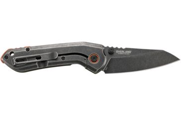 Image of CRKT Overland Folding Knife, 3in, D2 Tool Steel Blade, Drop Point Blade, OD Green Micarta Handle, 6280