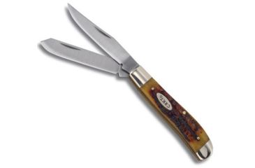Image of CRKT Pocket Classic Knife-Big Trapper - 3.25in. Two Blades, Burnt Amber 6066