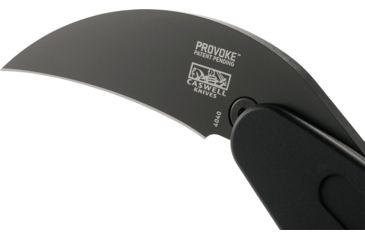 Image of CRKT Provoke by Joe Caswell, Folding Karambit Knife, Kinematic Technology, 2.41 inch D2 Steel Blade, 6061 T6 Aluminum Handle, Black, 4040