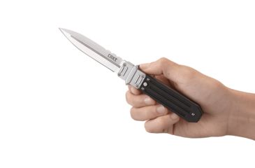 Image of CRKT Psych, Designed By Ken Steigerwalt in Orangeville, Folding Knife W/Glide Lock, 3.96in, Plain Edge, Satin Finish, 7421