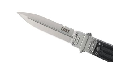 Image of CRKT Psych, Designed By Ken Steigerwalt in Orangeville, Folding Knife W/Glide Lock, 3.96in, Plain Edge, Satin Finish, 7421