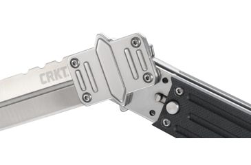 Image of CRKT Psych, Designed By Ken Steigerwalt in Orangeville, Folding Knife W/Glide Lock, 3.96in, Plain Edge, Satin Finish, 7421