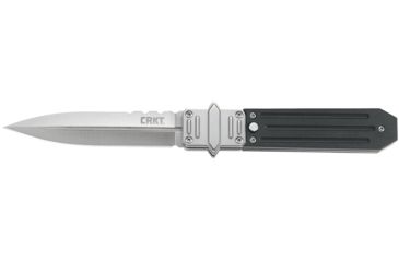 Image of CRKT Psych, Designed By Ken Steigerwalt in Orangeville, Folding Knife W/Glide Lock, 3.96in, Plain Edge, Satin Finish, 7421