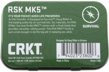 Image of CRKT Ritter RSK Mk5 Knife 2380