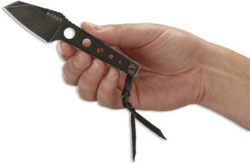 Image of CRKT RMJ No Bother - 2.19in. Plain Blade, ABS Handle, Thermo Plastic Sheath w/ Molle Attachment 2741