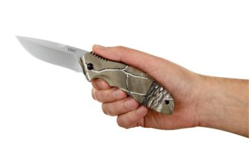 Image of CRKT Shenanigan Camo by Onion Design Folding Knife, 3.25in Blade and RealTree Xtra Camo Handle K480CXP