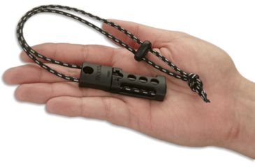 Image of CRKT SparkN Sharp - Tungsten Carbide Sharpener &amp; Fire Starter with Lanyard &amp; Keychain Loop 9081
