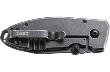 Image of CRKT Squid Folding Knife with Black Stonewash Blade, Black 2490KS