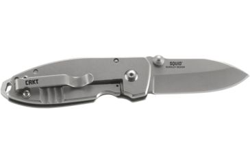 Image of CRKT Squid Folding Knife with Stainless Steel Blade, Silver 2490