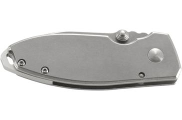 Image of CRKT Squid Folding Knife with Stainless Steel Blade, Silver 2490