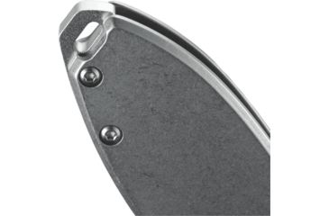 Image of CRKT Squid Folding Knife with Stainless Steel Blade, Silver 2490