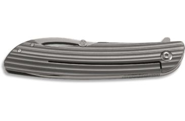 Image of CRKT Swindle Folding Knife by Onion Design, 3.2in Blade and Grooved Handle K241XXP