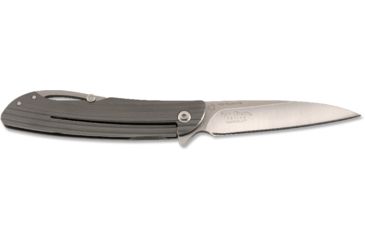 Image of CRKT Swindle Folding Knife by Onion Design, 3.2in Blade and Grooved Handle K241XXP