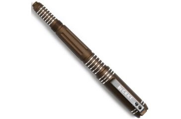Image of CRKT Tao Tactical Pen, Brown, Bright Grooves TPENABS