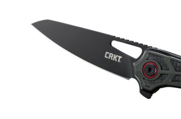Image of CRKT Thero, Designed By T.J. Schwarz in Boise, Folding Knife W/Liner Lock, 3.08in, Plain Edge, Oxide Finish, Glass Reinforced Nylon Handle, 6290