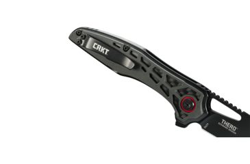 Image of CRKT Thero, Designed By T.J. Schwarz in Boise, Folding Knife W/Liner Lock, 3.08in, Plain Edge, Oxide Finish, Glass Reinforced Nylon Handle, 6290