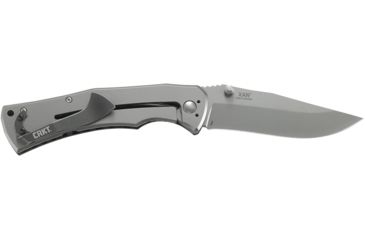 Image of CRKT Xan Designed By Darrin William Sirois in Fayetteville, Folding Knife W/Frame Lock, 3.6in, Plain Edge, Bead Blast Finish,, 2085