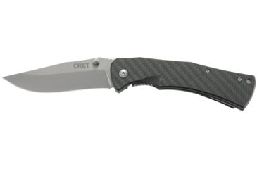 Image of CRKT Xan Designed By Darrin William Sirois in Fayetteville, Folding Knife W/Frame Lock, 3.6in, Plain Edge, Bead Blast Finish,, 2085