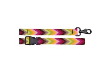 Image of Croakies Dog Leash, Large, Chevron Limefest, Chevron Limefest, Large, 90 Day Manufacturer Warranty, CRK-14087