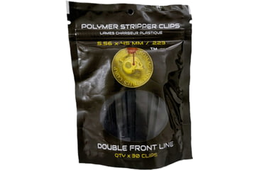 Image of CroMag Industries Corp Stripper Clip .5.56x45mm/ 223 Polymer 30 Stripper Clips, Black, 161608