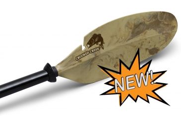 Image of Crooked Creek Tournament Angler Fishing Kayak Paddles, 7 ft w/ Asymmetrical Blade C11370