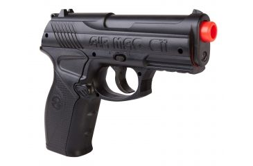 Image of Crosman Air Mag C11 6mm CO2 Powered, Semi-automatic Pistol, Black, SAMC11